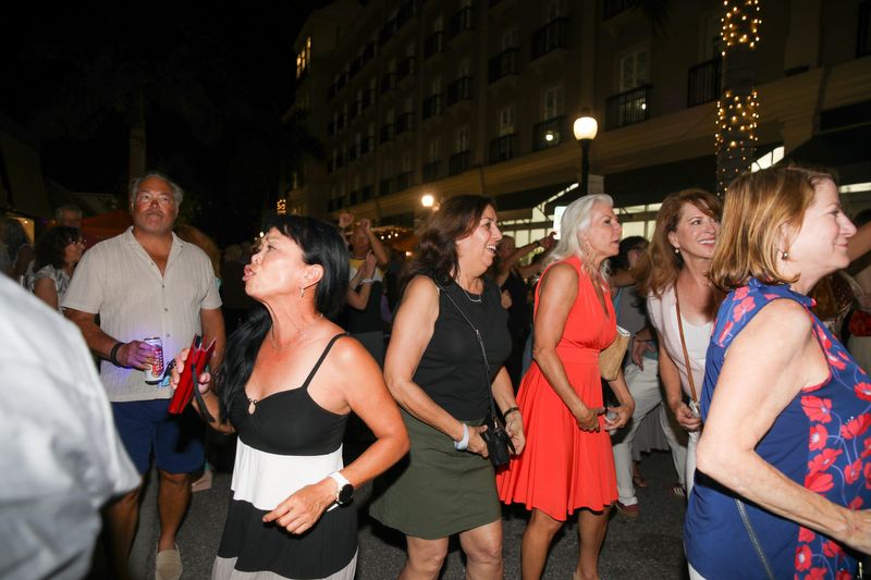 Spirit of '76, featuring the same producers as downtown Sarasota's popular Fresh Fridays street party series (pictured here in April), will take place July 3 at Five Points Park.