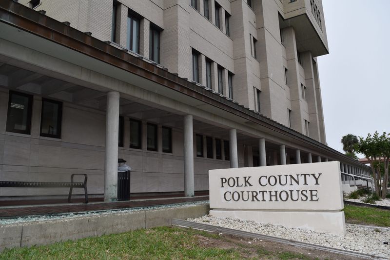The Polk County Courthouse in Bartow, April 6, 2026