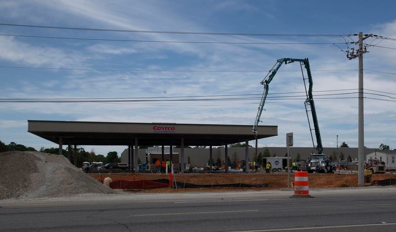 Construction on the new Pensacola Costco location continues on April 8, 2026.