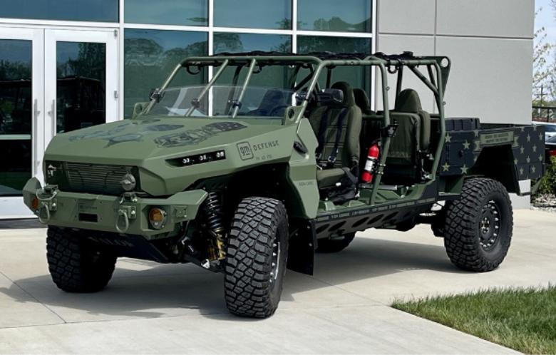As part of Barrett-Jackson's charity efforts, 100% of the hammer price of the GM Defense Infantry Squad Vehicle-Utility will benefit the Medal of Honor Foundation, the philanthropic arm of the Congressional Medal of Honor Society.