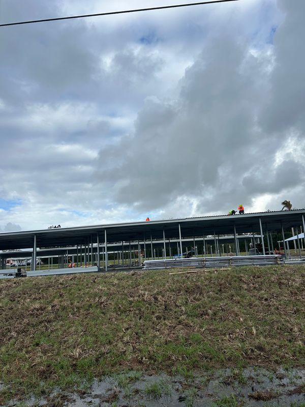 A new RV and boat storage facility is under construction in Sebastian.