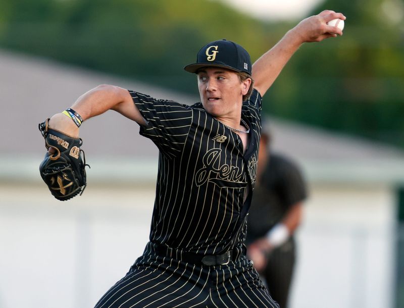 George Jenkins' Anthony Iatarola pitches against Winter Haven on Friday in the Class 7A, District 6 championship game.