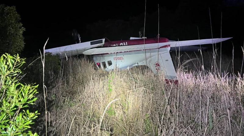 A plan crashed late April 18, 2026, in the John C. and Mariana Jones/Hungryland Wildlife and Environmental Area in Martin County, Florida.