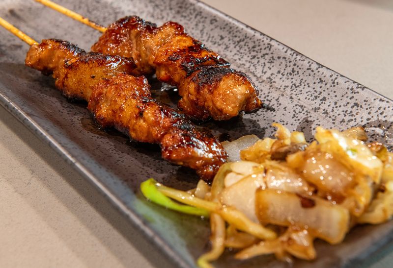 Grilled Pork Belly at the newly opened Sate' House serving Indonesian cuisine at 640 E. 9 Mile Rd. Suite 200.