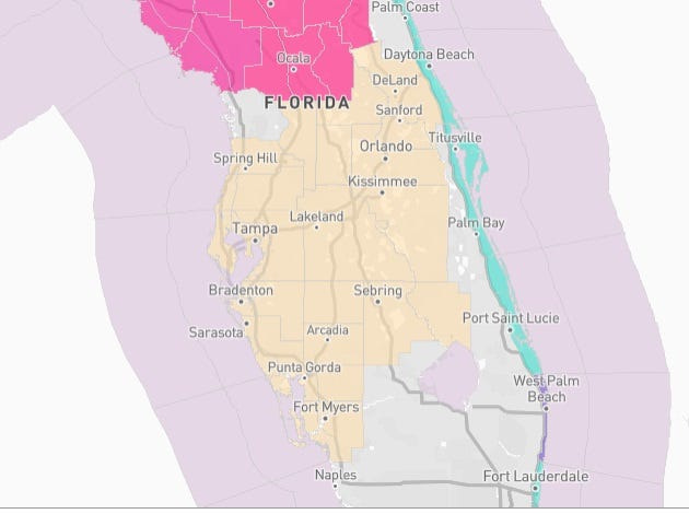 A fire weather watch has been issued across several Florida counties April 20, 2026.