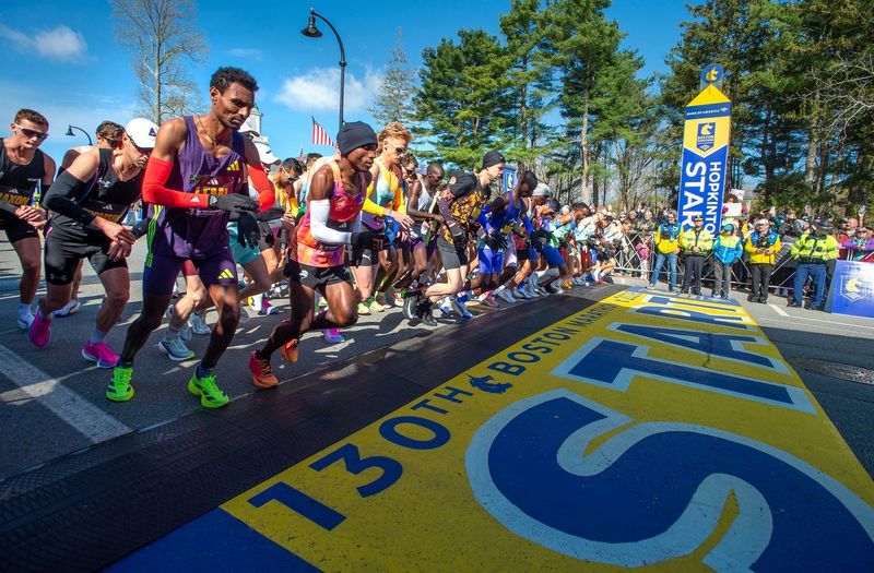 The 130th Boston Marathon took over the streets of Boston Monday.