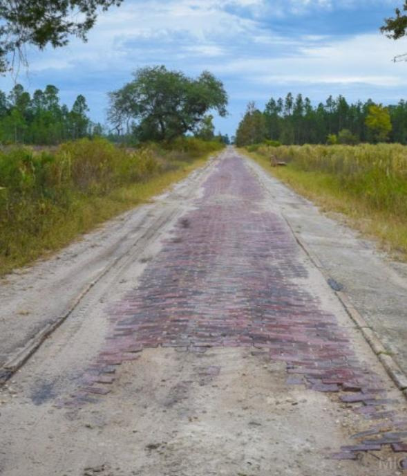 Old Brick Road in Flagler County.