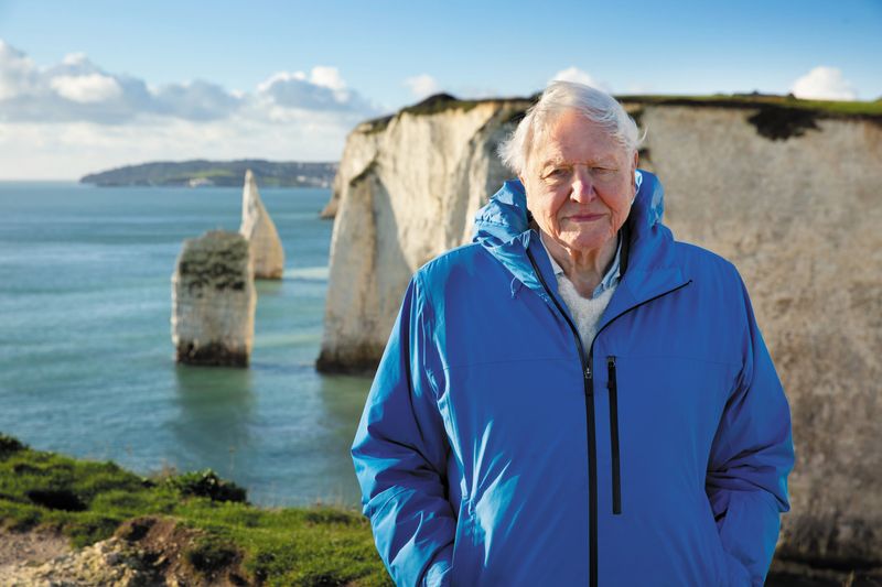 Natural historian David Attenborough narrates the National Geographic film "Ocean," which will have its North American theatrical premiere April 22 at Glazer Hall in Palm Beach. The event in celebration of Earth Day is part of the venue's science movie series in partnership with Cox Science Center and Aquarium.