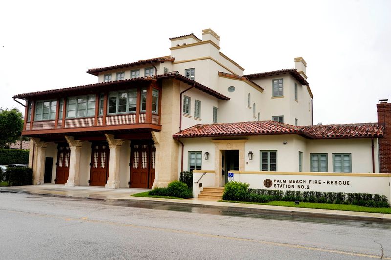 Palm Beach's North Fire Station, seen here on April 17, underwent a $17 million renovation and restoration project that was completed last year. This season marked the first full season with the station fully operational since the project.