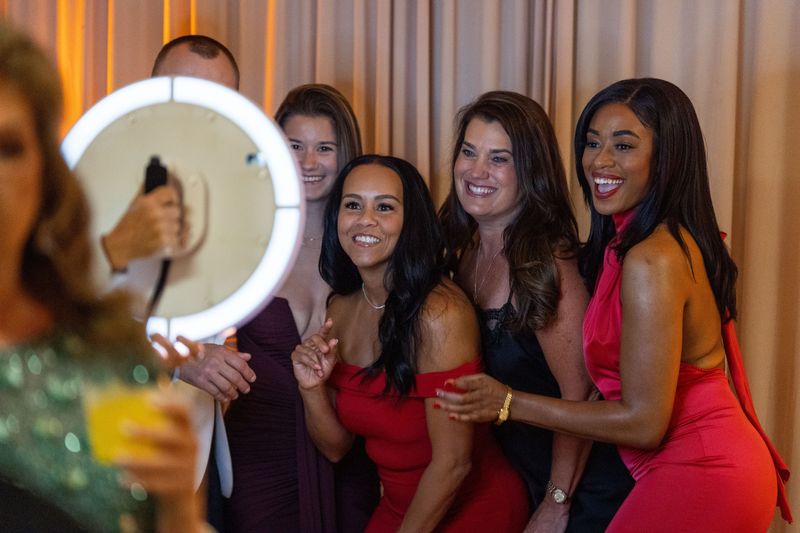Guests dressed in their finest evening gowns and tuxedos attend the Tallahassee Memorial HealthCare Golden Gala, Thursday, April 23, 2026.