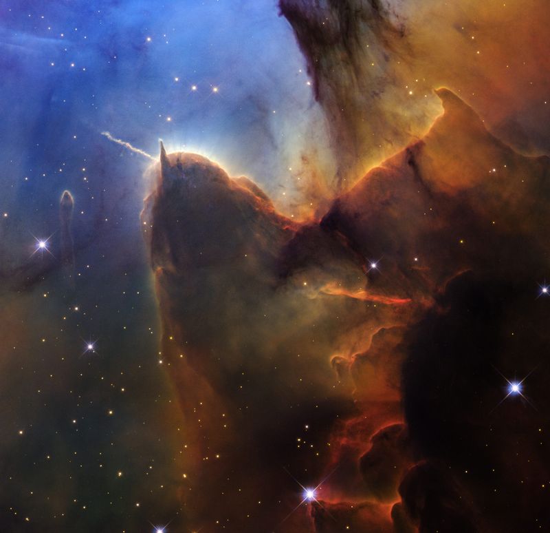 NASA celebrates Hubble’s 36th anniversary with a new image of the Trifid Nebula, a star-forming region it first captured in 1997.