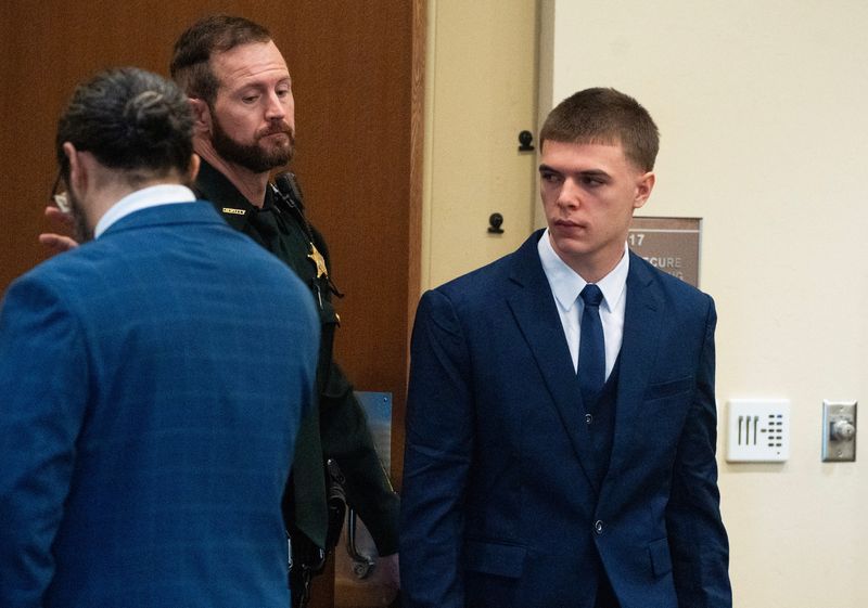 The trial for Thomas Stein is underway at the Lee County Courthouse in Fort Myers on Monday, April 27, 2026. Stein is on trial for the murder of Kayla Rincon-Miller. Jury selection is currently underway.