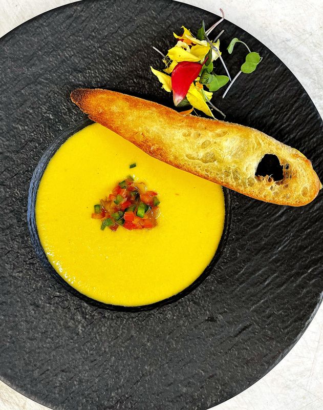 Gazpacho will be a starter special on Mother's Day at Café L’Europe