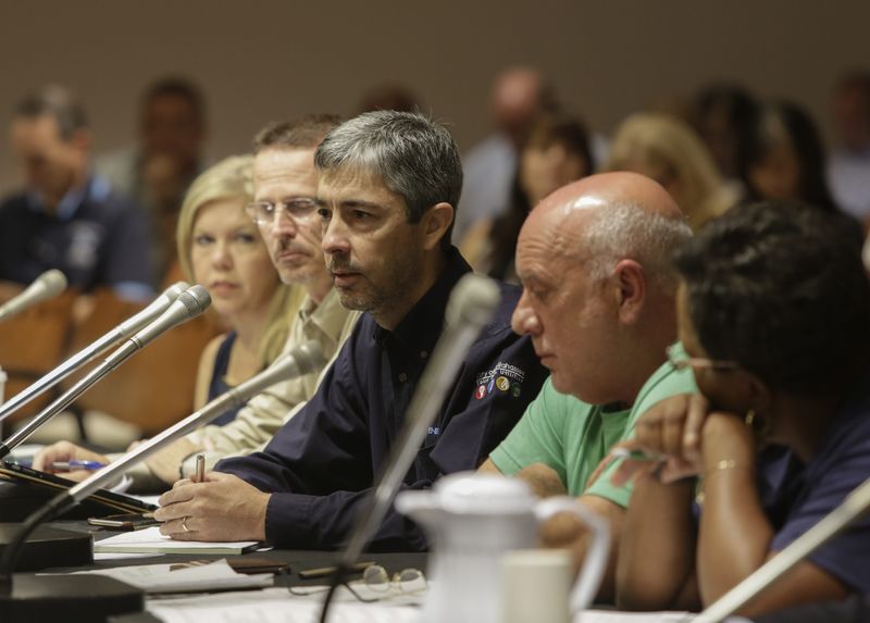 City of Tallahassee Deputy City Manager Reese Goad speaks with the Tallahassee City Commission about the response thus far in the wake of Hurricane Hermine in this 2016 photo.