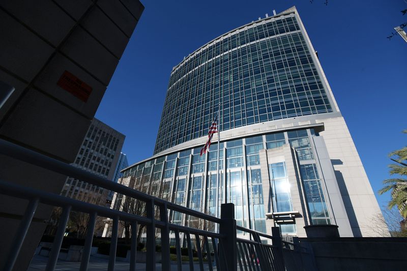 The federal courthouse in downtown Jacksonville.