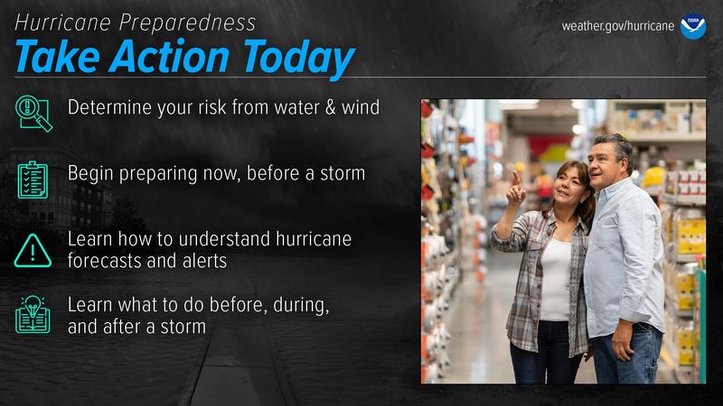 Hurricane Preparedness Week is May 3-9, 2026. Day 7 focuses on taking action today.
