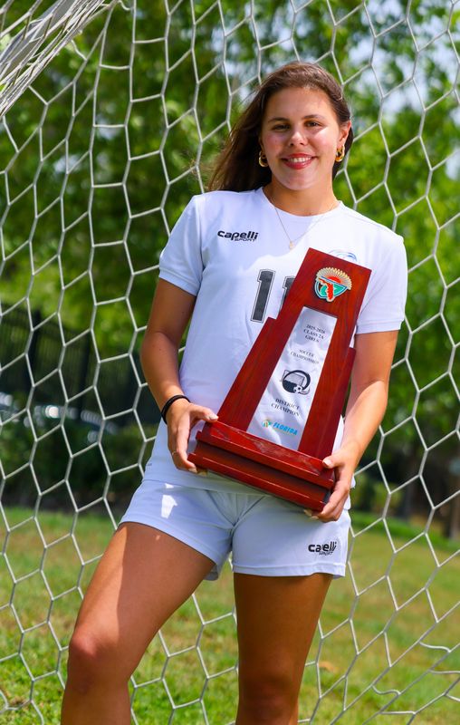 P.K. Yonge’s Paulina Cervantes is the Gainesville Sun soccer player of the year shown at P.K. Yonge in Gainesville, FL on Wednesday, May 6, 2026. [Alan Youngblood/Gainesville Sun]
