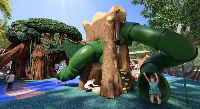 Naples City Council chose the vendor for a new playground at Cambier Park. The design is described as a Swiss Family Robinson-inspired tree 
concept.