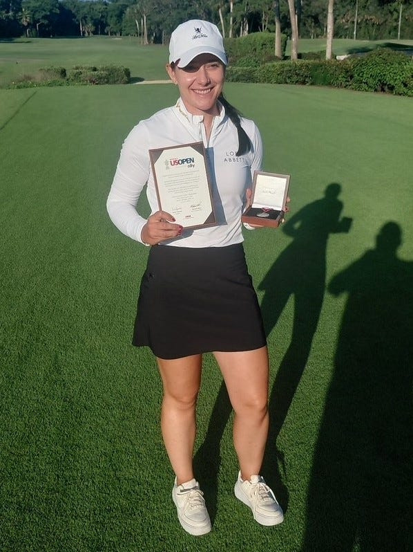 Ana Belac was the medalist at the Women's U.S. Open qualifier at Wilderness Country Club in Naples on Wednesday, May 6, 2026.