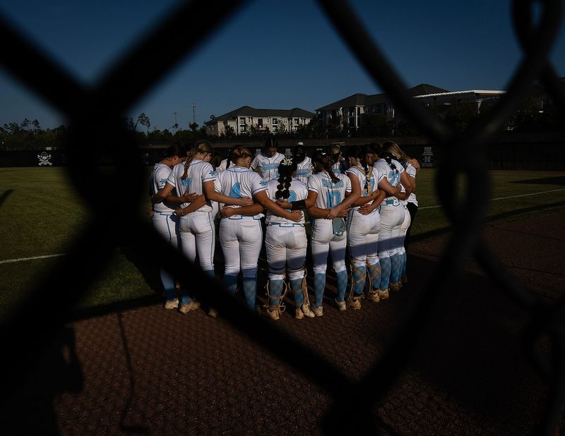 North Bay Haven before their game with FSU High at Lanford Field in Panama City, Florida, May 6, 2026. North Bay Haven would go on to win the Class 2A Region 1 tournament game 5-0. (Tyler Orsburn/Panama City News Herald)