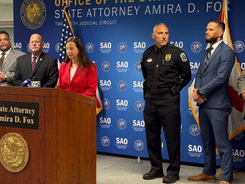 State Attorney Amira Fox on Thursday, May 7, 2026, announced that the Lee County grand jury returned a first-degree murder against Rolbert Joachin, 40, accused in the brutal murder of a Fort Myers store clerk.