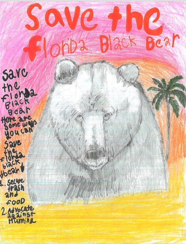 Annie Miller, of Heights Elementary, took first place in the age 9-10 category