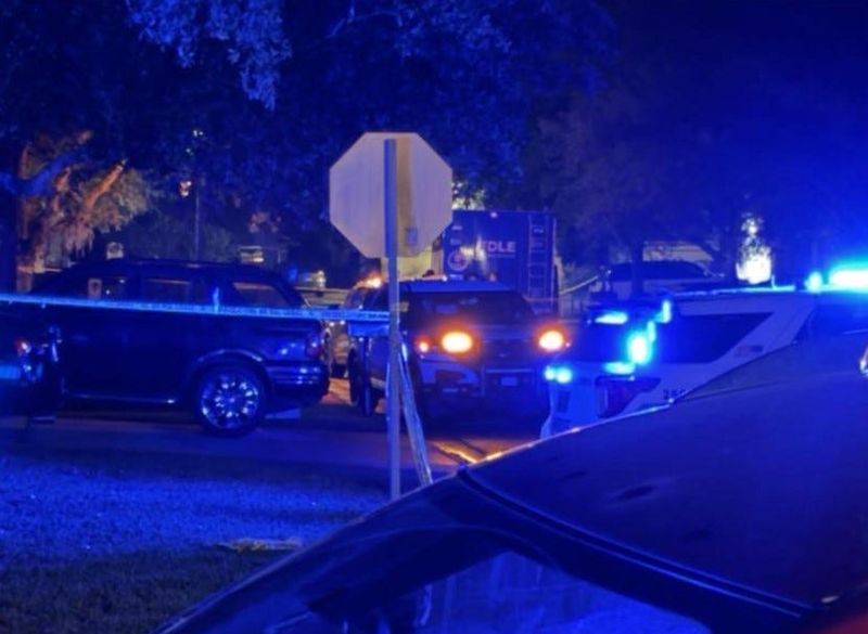 Clay County Sheriff Michelle Cook said a sheriff's deputy shot and killed a confrontational person armed with two knives on May 9, 2026, at a home off Pebble Stone Court in the Oakleaf Plantation area of Orange Park.