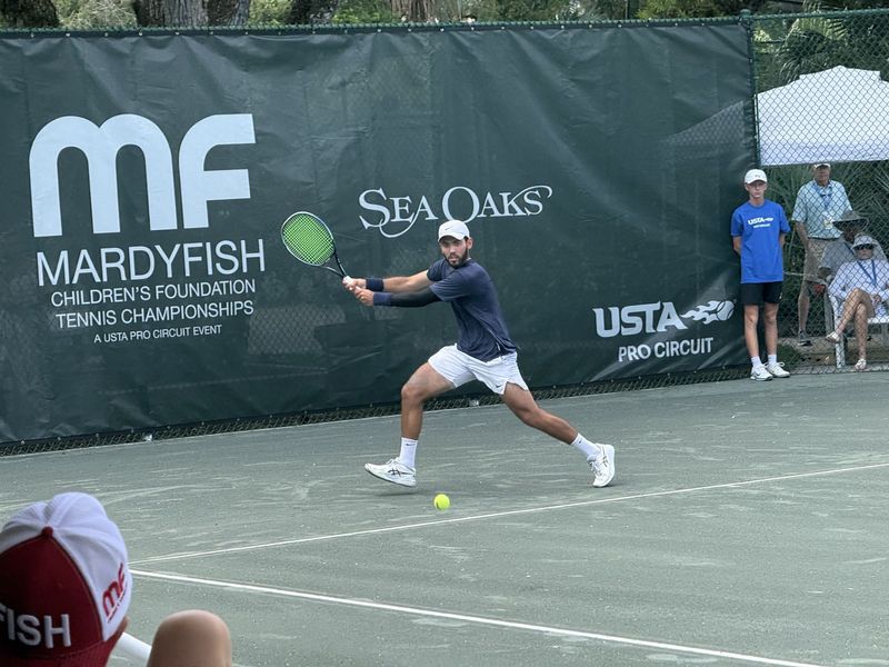 Unranked Brazilian qualifier Almeida complete amazing run to Mardy Fish ITF Futures title.