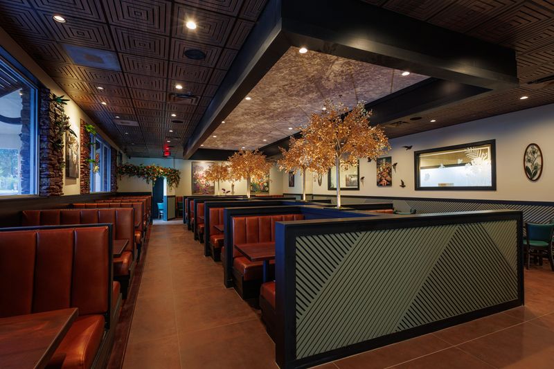 Lewis Prime Grill's main dining room in Wellington.