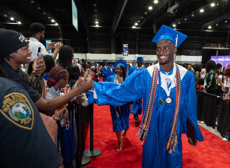 The Inlet Grove High School graduation ceremony at the South Florida Fairgrounds Expo Center May 11, 2026.