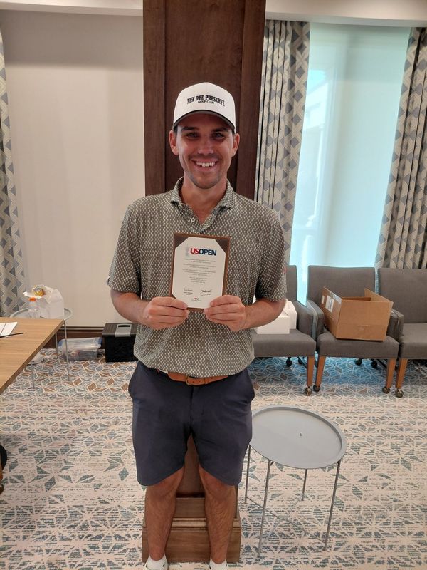 Carter Page of Jupiter finished second in a local U.S. Open qualifier at Vineyards Country Club in Naples on Monday, May 11 and moved to the final qualifier in June.