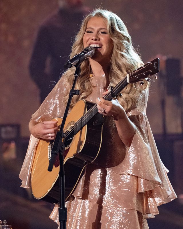 "American Idol" Season 24 winner Hannah Harper performs during the show's finale on Monday, May 11.