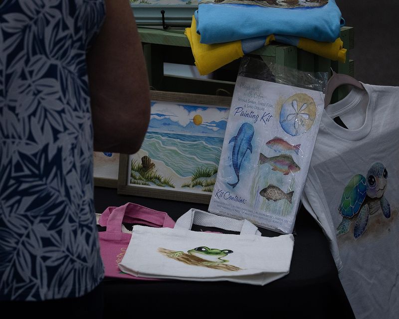 Artists and art aficionados attend the inaugural Bay County Arts Fair at The Atlantis Event & Conference Center in Lynn Haven, Florida, May 11, 2026. (Tyler Orsburn/Panama City News Herald)
