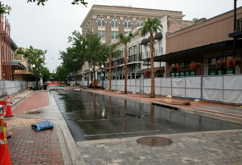 The Reimagine Palafox Street project in downtown Pensacola continues into mid-May. The City is planning a soft opening of the newly revamped roadway on May 24, 2026.