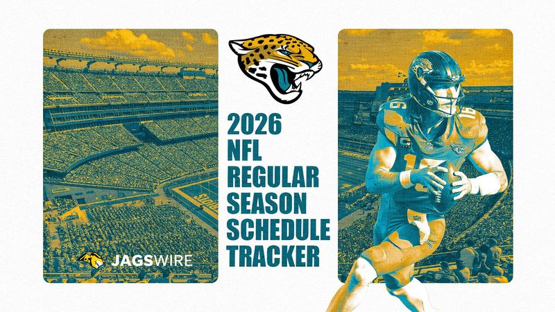 Jaguars 2026 NFL schedule release tracker.