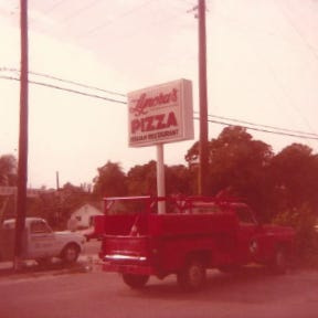Lynora's original sign in Lake Worth.