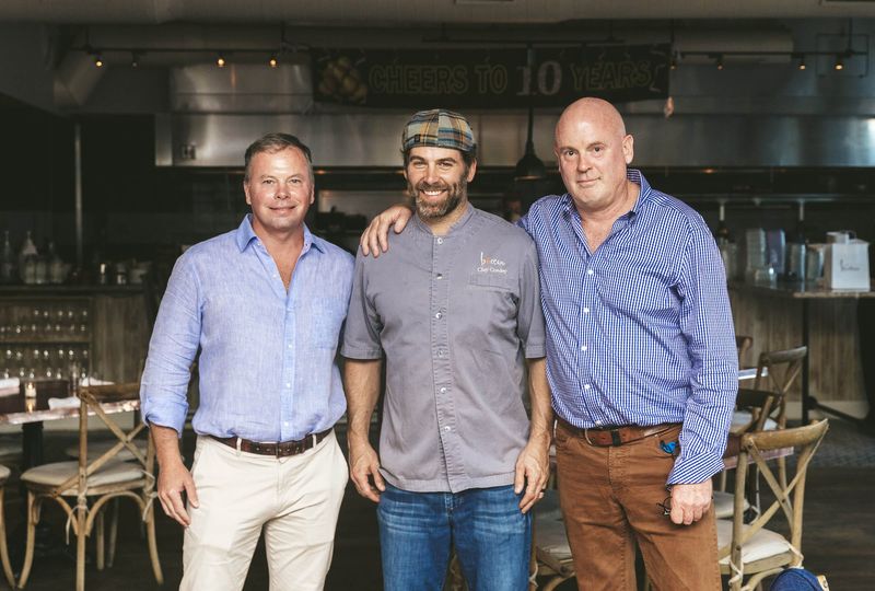 Buccan, Imoto and Buccan Sandwich Shop are owned by restaurateurs Piper Quinn, Clay Conley and Sam Slattery of Ember Group Partners. They will soon open locations of Pam Beach-based Buccan and Imoto in Coral Gables.