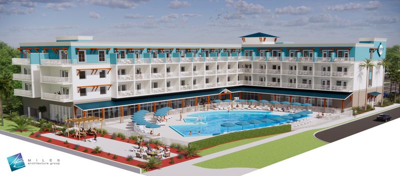 Restaurateur Mike Evanoff is teaming with Steve Mullen and Angus Rogers of Floridays Development Company to bring a120-room Margaritaville Hotel and Resorts flagged Compass to Sarasota Bay, next to Evie’s at Spanish Point in Osprey.