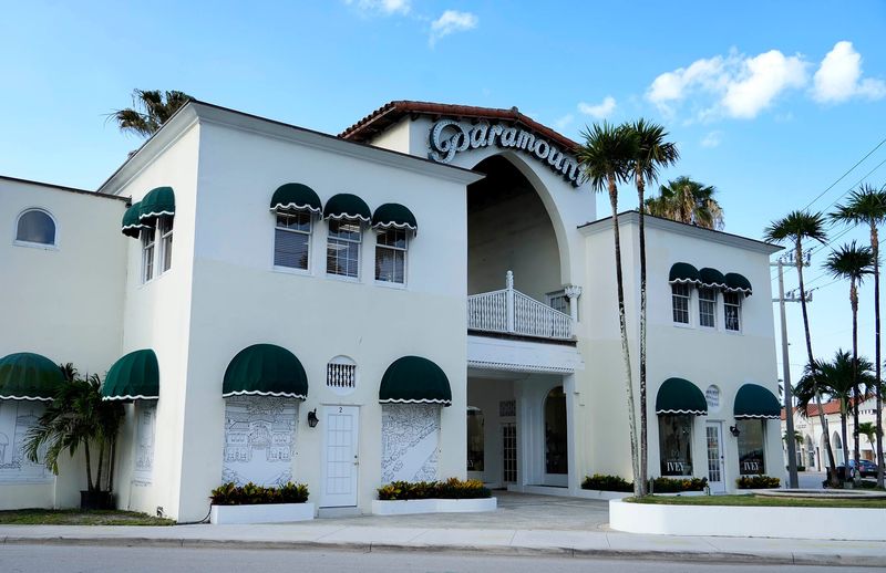 The landmarked Paramount Theatre in Palm Beach is set for redevelopment as businesses that once occupied the site have relocated ahead of construction slated to begin in June.