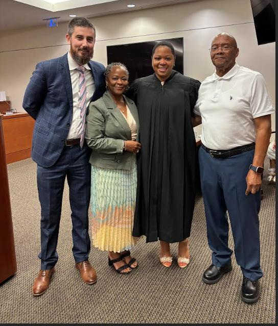 Judge Shanae Pickens and family on May 15, 2026.