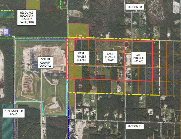 Collier commissioners have approved an eastward expansion of the county's landfill.