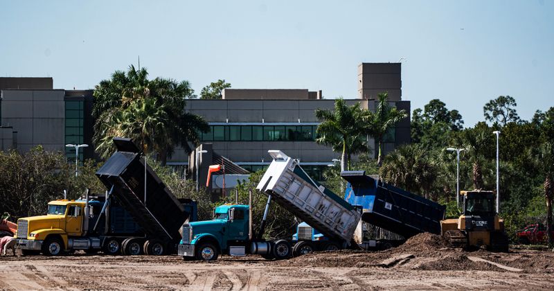 Work progresses on the location of the new Costco at the corner of Rattlesnake Hammock and Collier Boulevard in Naples on Friday, May 15, 2026.