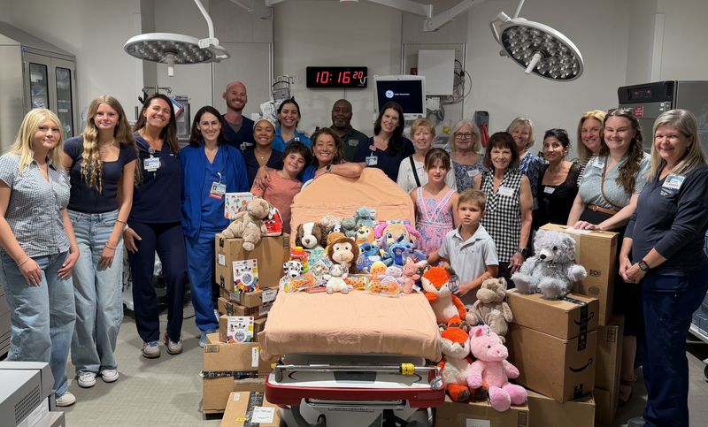 The Lake Club Women’s Giving Circle recently held a toy drive benefiting pediatric patients at Sarasota Memorial Hospital Lakewood Ranch ER. Nearly 500 toys were collected for the facility, which treats roughly 6-8 children each day. “The support of The Lake Club Women’s Giving Circle is incredibly meaningful," said Stacy Corley, president of the Sarasota Memorial Healthcare Foundation. "These toys will bring comfort and joy to many pediatric patients and their families during their time with us." The Giving Circle is a philanthropic organization dedicated to supporting women, children, and families throughout Sarasota and Manatee counties. Visit tlcwomensgivingcircle.org.