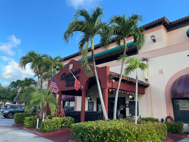 Carmine's Gourmet Market and Carmine's La Trattoria has been a long-time fixture on PGA Boulevard in Palm Beach Gardens.