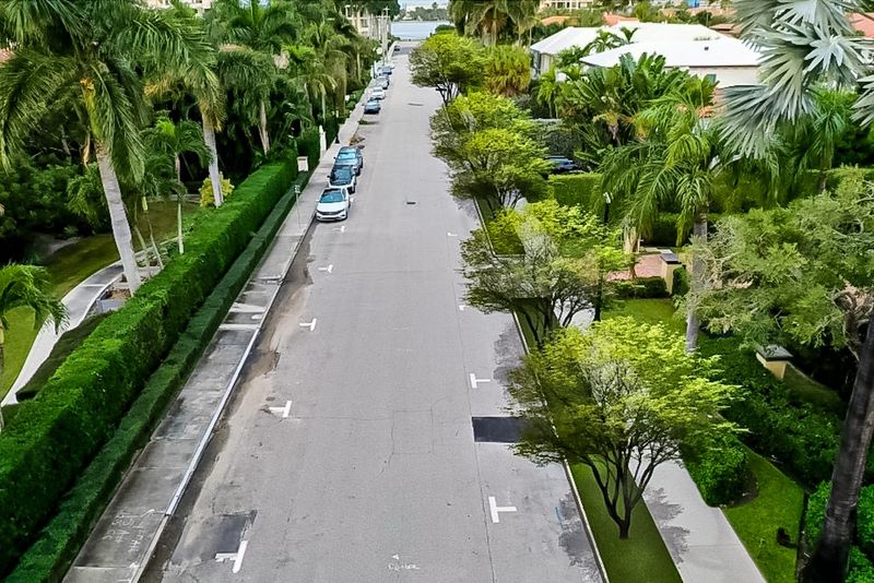 The proposed town-wide master plan for adding trees to Palm Beach's public areas has gained support from residents of Seminole Avenue. They said widening the area between the street and the sidewalk, as depicted on the right side of this rendering, would improve traffic safety by narrowing the road.