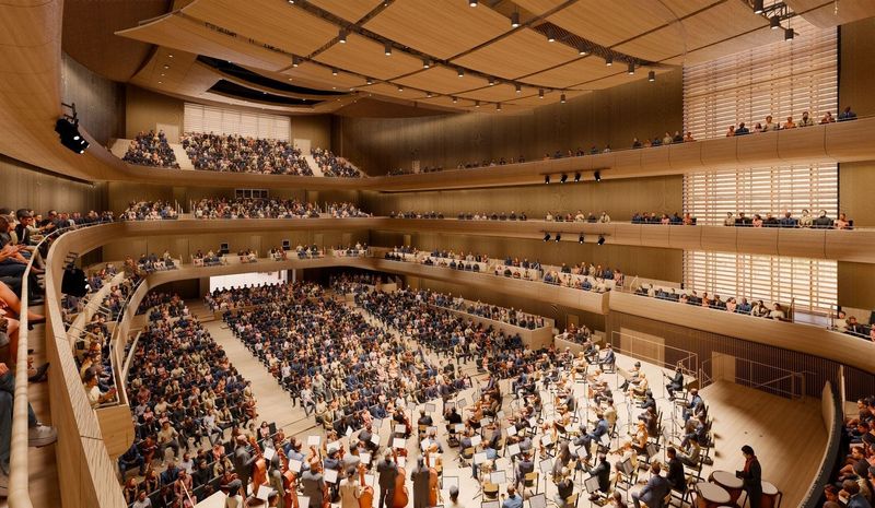 The Sarasota Orchestra's future Music Center, which will be located at 5701 Fruitville Road, is being shaped to deliver an exceptional experience for audiences and a world-class performance environment for Orchestra musicians and visiting artists.