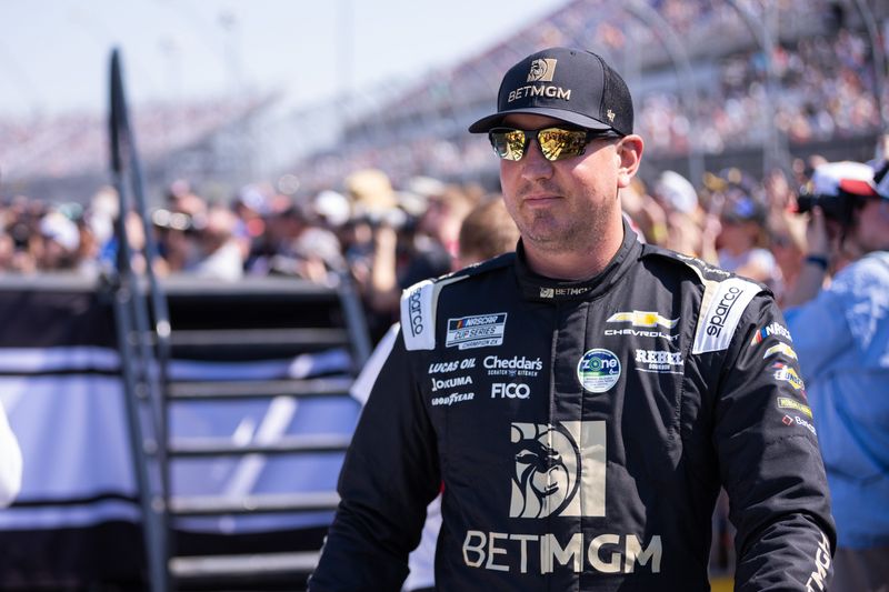 Richard Childress Racing Kyle Busch (8) comes out for the Goodyear 400 at Darlington Raceway.