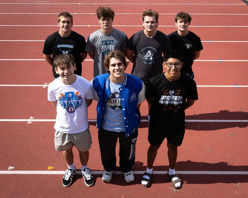 All-County weightlifters pictured at Tommy Oliver Stadium in Panama City, Florida, May 19, 2026. (Tyler Orsburn/Panama City News Herald)