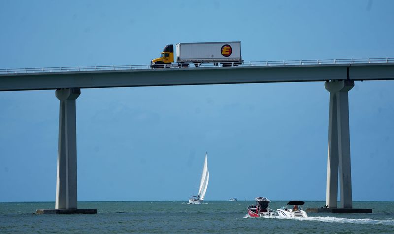 This view of the Sanibel Causeway is one of the sights experienced along the boat shuttle route from Cape Coral. This current daily boat shuttle by the Cape Coral Westin and Tarpon Point Marina to Fort Myers Beach for residents and hotel guests could be a pre-cursor to a more formal regular ferry that has been studied by the city of Cape Coral. The image was photographed Tuesday May 19, 2026.