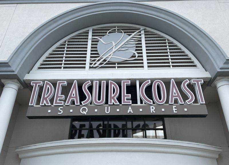 Treasure Coast Square opened 1987 in Jensen Beach. It currently has 115 stores — including anchor stores Dillard’s, JCPenney and Macy’s — plus a food court and movie theater.